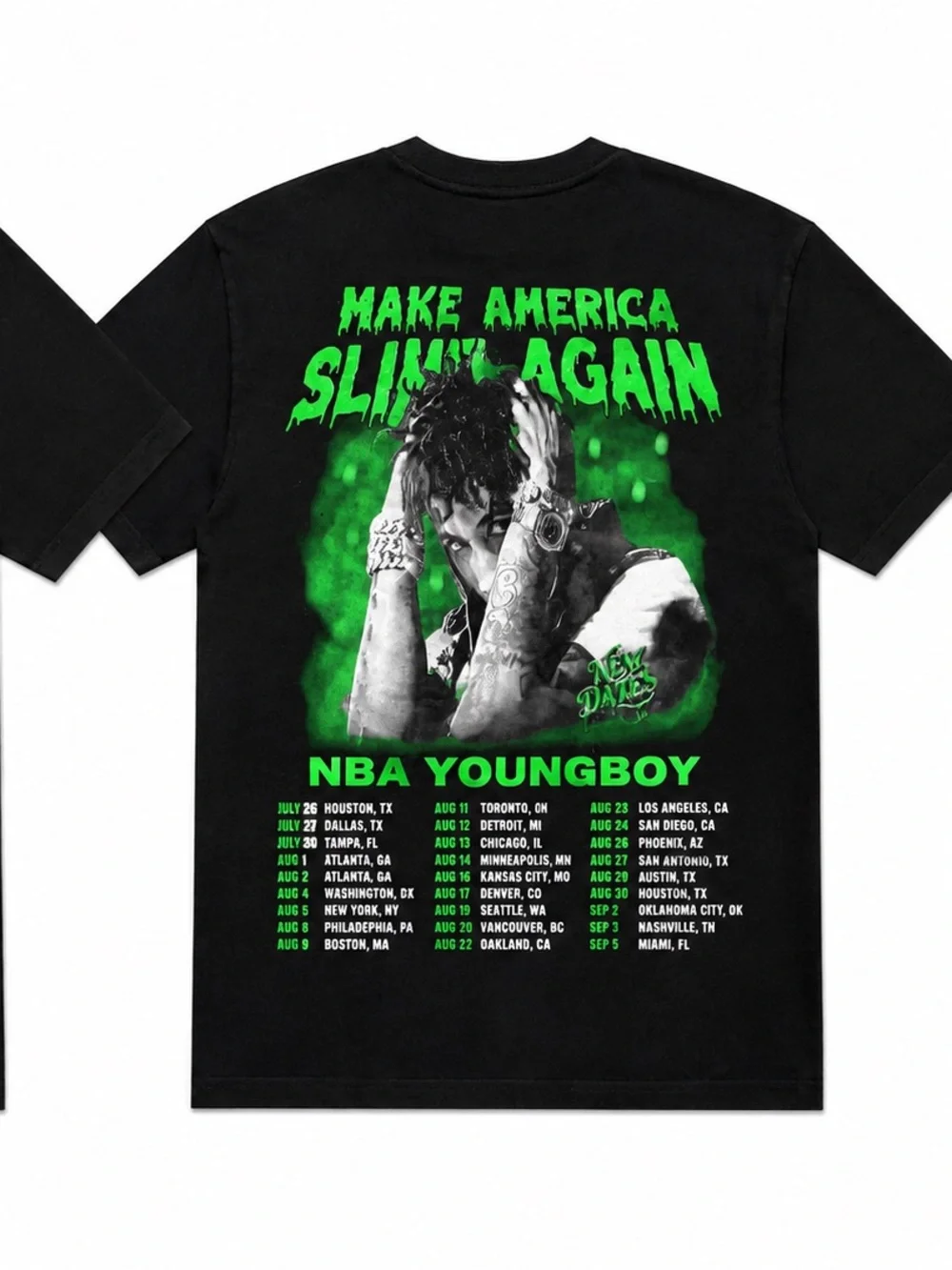 NBA YoungBoy Masa Tour Graphic Tee
